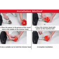thumbnail image 2 of Aluminum Universal Trimmer Head Replacement Brush Cutter Weedeater w/ 4 Lines, 2 of 5