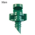 thumbnail image 2 of Bgsha Micro Garden Irrigation Spray Nozzle 180 deg. Half Circle Watering Green, 2 of 6