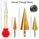 thumbnail image 4 of 26 brocas para carpintería, incluidas 6 brocas avellanadoras, 7 brocas de tres puntas con llave en L, 8 cortadores de tacos para madera, brocas de 3 pasos y automáticas., 4 of 5