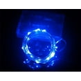 thumbnail image 2 of 30 LED String Light Battery Operated Copper - Blue, 2 of 5
