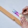 thumbnail image 6 of Geometric Ruler,6 in Colorful Drafting Ruler, Measuring Ruler Set with Straight Rulers, Triangles & Protractor, for Office, Engineering, Architecture, Drafting Projects, 6 of 7