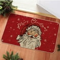 thumbnail image 6 of Twfbrm Christmas Door Mat Outdoor, Merry Christmas Welcome Mats for Front Door, Christmas Non Slip Holiday Doormat Indoor Entryway Floor Bathroom Rugs for Entrance Outside Home 15.74x23.62", 6 of 6