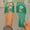 Army Green, variant on Women's Sparkly Summer Sandals Rhinestone Bling Colorful Square Toe Wedding Flats Slides Shoes Beige 6(37)