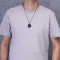 thumbnail image 3 of COAI Black Obsidian Stone Tree of Life Pendant Necklace Stainless Steel Chain, 3 of 5
