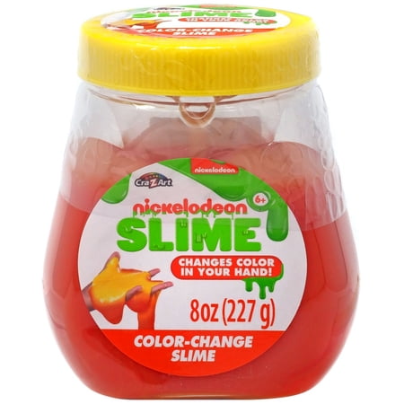 Nickelodeon Color Change Orange Slime