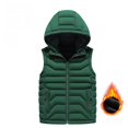 thumbnail image 2 of KAUOD Kids Puffer Vest Winter Lightweight Windproof Sleeveless down Coats Boys Girls Quilted Waterproof Hooded Waistcoat, 2 of 3
