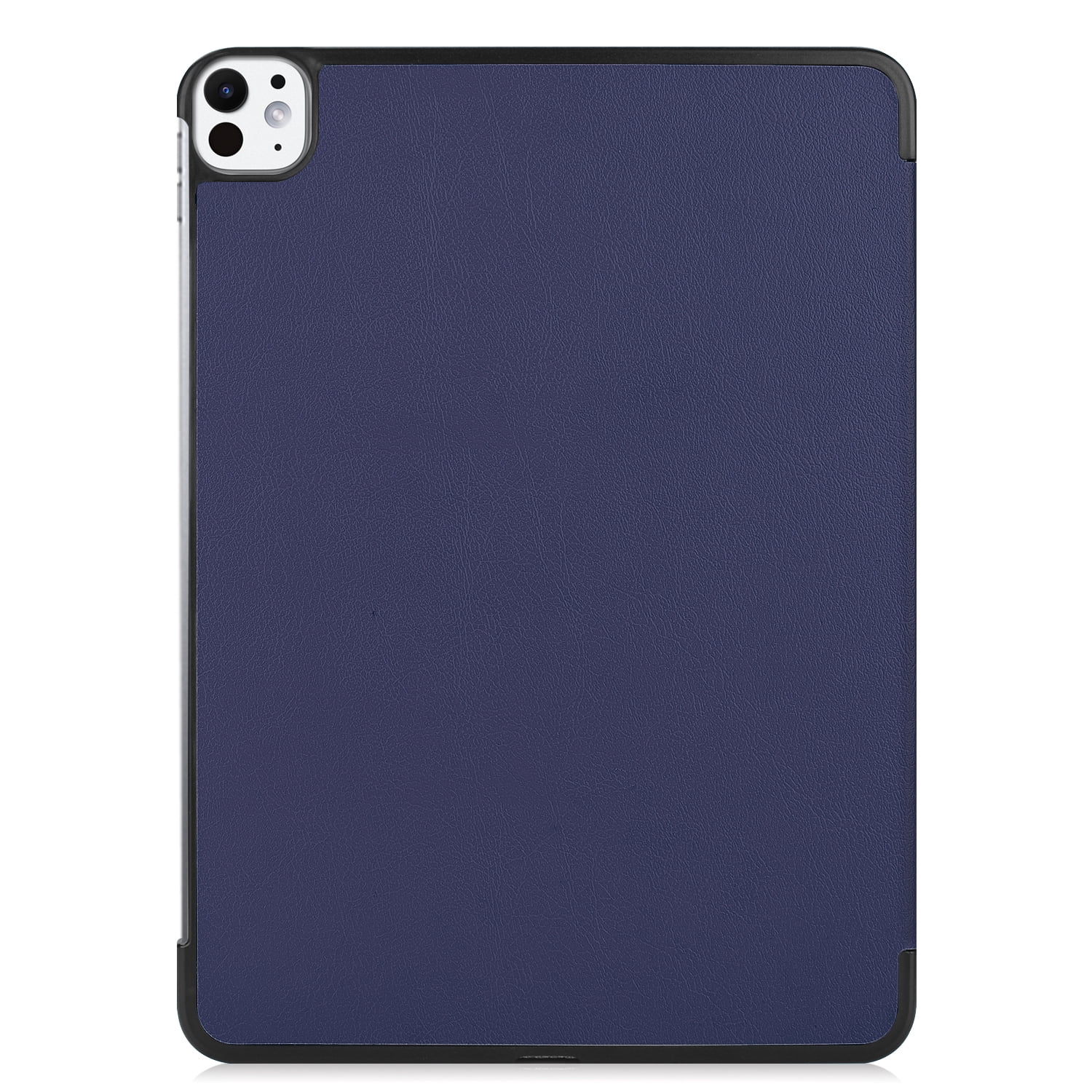 SaniMore for Apple iPad Pro 11 (2024) Case, Auto Sleep/Wake, Rugged PC Case with Tri-Fold Kickstand [Support iPad 1st/3rd Pencil Charging]  Shockproof Protective Case for Women Men, Darkblue