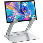 LOBKIN 14 inch Adjustable Laptop Stands, Ergonomic Portable Computer Stand with Heat-Vent Office Home Tablet Notebook
