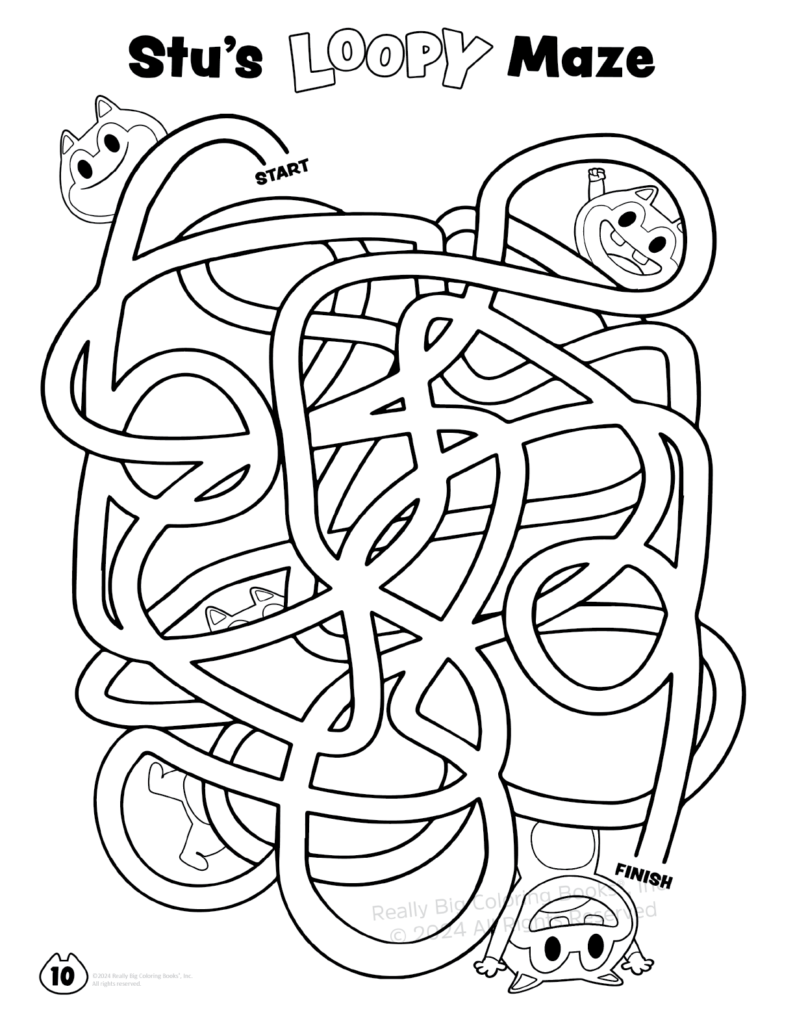 Lyla in the Loop Imprint Coloring Book (25 Copies) (8.5x11)