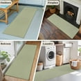thumbnail image 6 of Sage Green Area Rugs 2x6 for Kitchen Runner Rug, Farmhouse Solid Green Color Modern Art Non Slip Washable Rug Runner, Low Pile Indoor Floor Carpet Mat Bathroom Rugs for Bedroom, Kids Room, 6 of 9