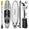 thumbnail image 1 of TELESPORT Paddle Boards Inflatable Paddleboard with Accessories, Black, 1 of 11
