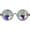 Transparent, variant on Round Glasses Retro Gothic Sunglasses Vintage Eyewear Transparent Goggles Multicolor
