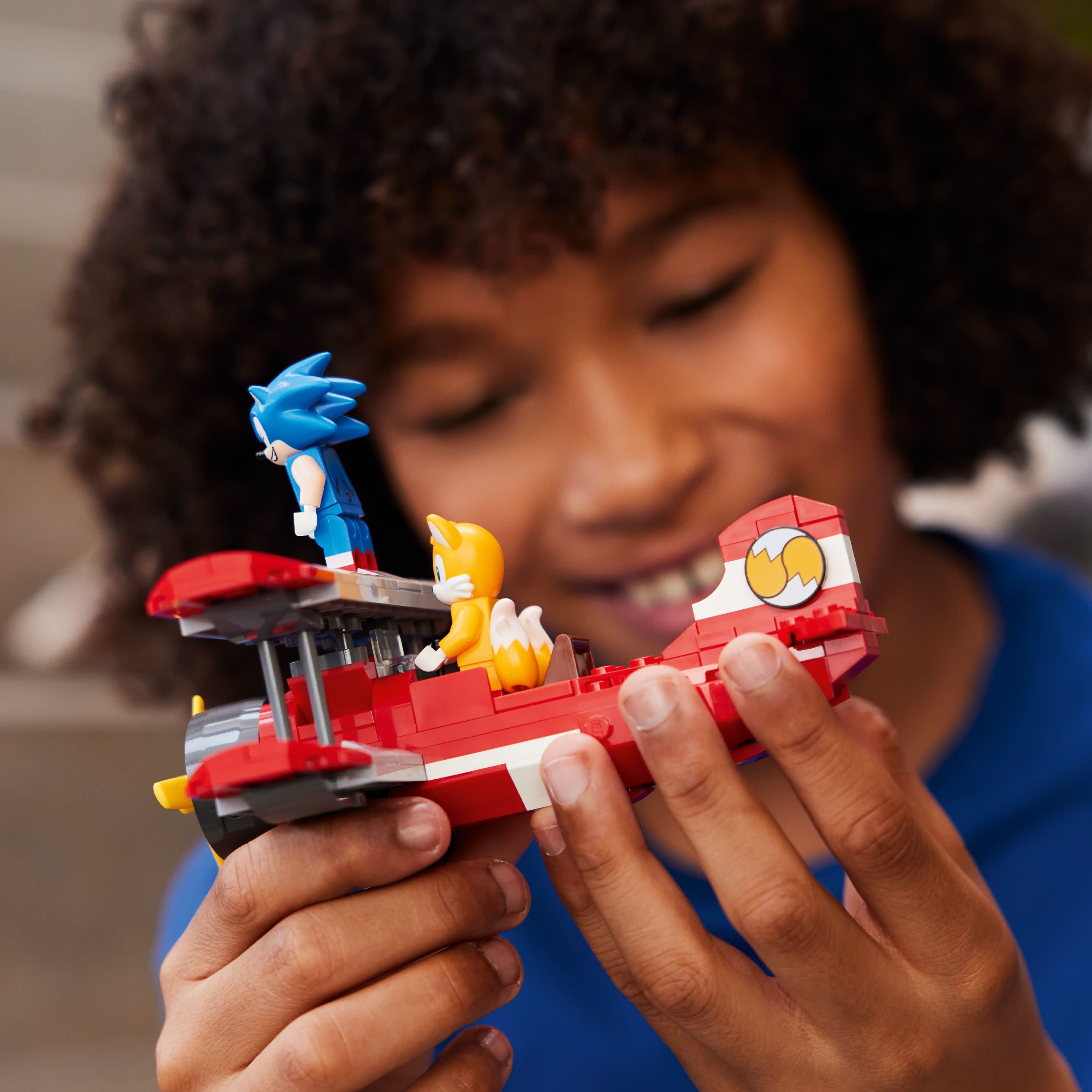 LEGO® Sonic the Hedgehog™ Tails' Workshop and Tornado Plane