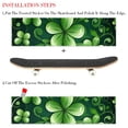 thumbnail image 2 of Saint Patrick's Day Emery Surface PVC Back Skateboard Grip Tape Stickers (Pack of Two) - 8.8x32.6in/22.4x83cm, 2 of 5