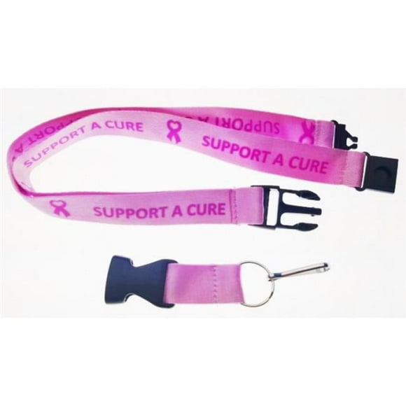 212 Main MF1020 Supporte une Lanière Rose avec Loquet de Sécurité pour le Cou