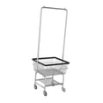 thumbnail image 4 of Tnarru Rolling Clothing Rack,Clothes Rack Clothes Hanger Heavy Duty Adjustable Metal Garment Rack Storage for Closet,Laundry,Bedroom Black Hemming, 4 of 7