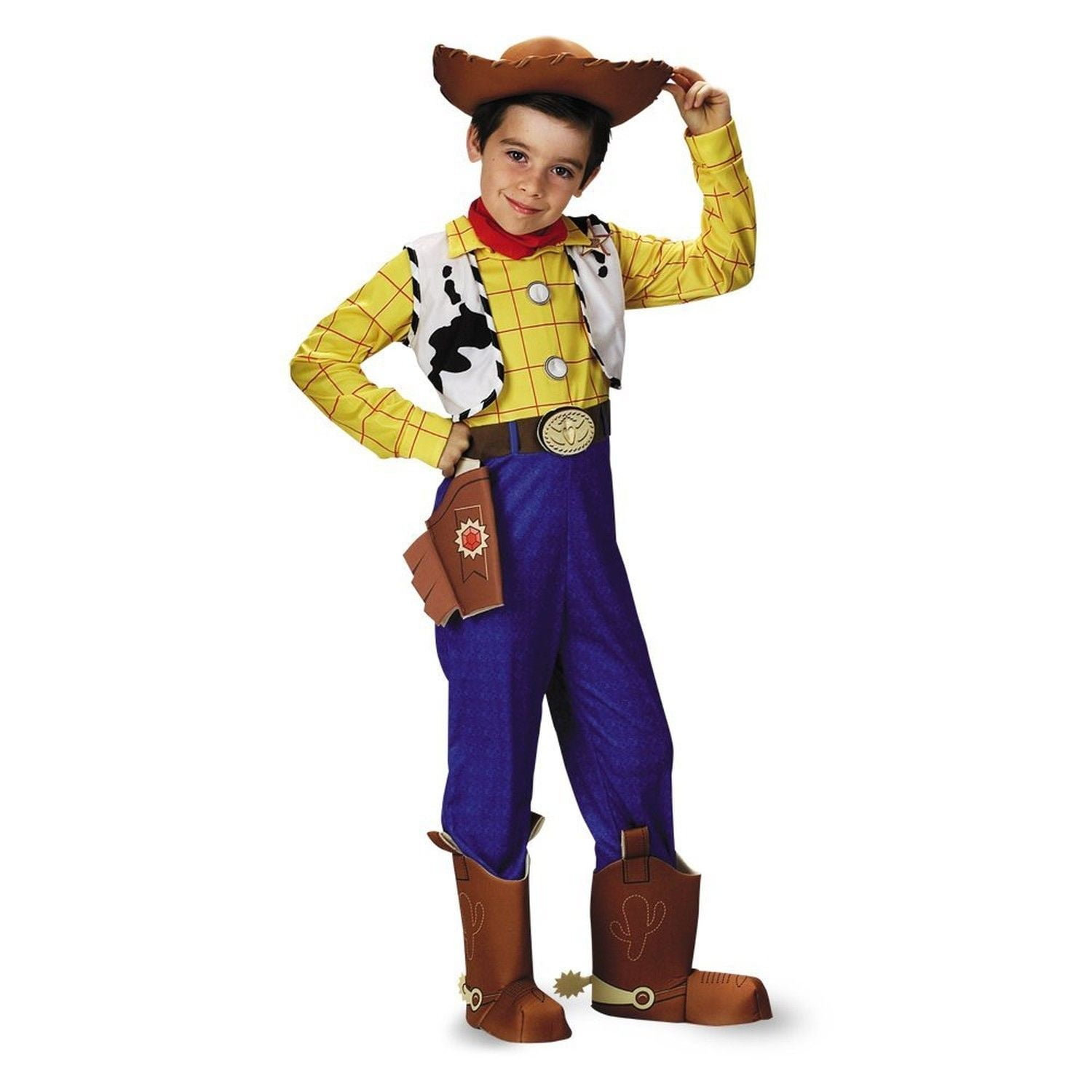 Disney's Toy Story, Woody Deluxe Child Costume - Walmart.com - Walmart.com