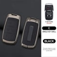 thumbnail image 3 of Key Fob Cover Compatible with Dodge Ram 1500 2500 3500 4500 5500 2022-2025 5 Button Leather Keychain Case Holder Protector,5 Buttons B Black, 3 of 9