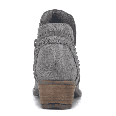 Not Rated - Not Rated Womens Nosara Grey Booties - Walmart.com - Walmart.com