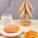 thumbnail image 4 of Herramientas y mejoras para el hogar Trípode de madera caliente Trípode en forma de árbol Juego de 3 trípodes de madera 1 soporte Madera de nogal Una picadora, 4 of 9