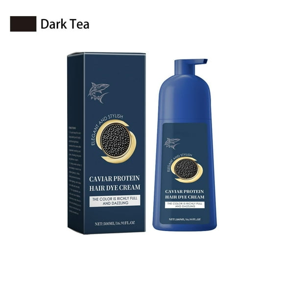 Crema colorante con proteína, extractos naturales de frutas, tinte suave para cuero cabelludo sensible, cabello dañado, todo tipo de cabello, 500 ml