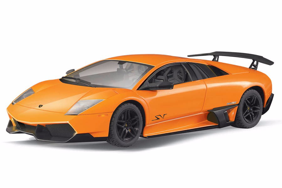 1/14 Scale Lamborghini Murcielago LP670-4 SV Radio Remote Control Model Car  R/C RTR (Orange)