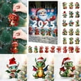 thumbnail image 4 of Dragon Advent Calendar 2025 Christmas Tree Hanging Ornaments Xmas Vacation Advent Calendar 24 Days Countdown Calendar 2D Acrylic Pendants Christmas Decorations, 4 of 8