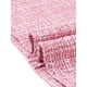 thumbnail image 5 of VESTIDO DE TWEED ELEGANTE CON MANGA CORTA Y CUELLO EN V PARA MUJERES, VESTIDOS LÁPIZ DE OFICINA XS ROSA, 5 of 6