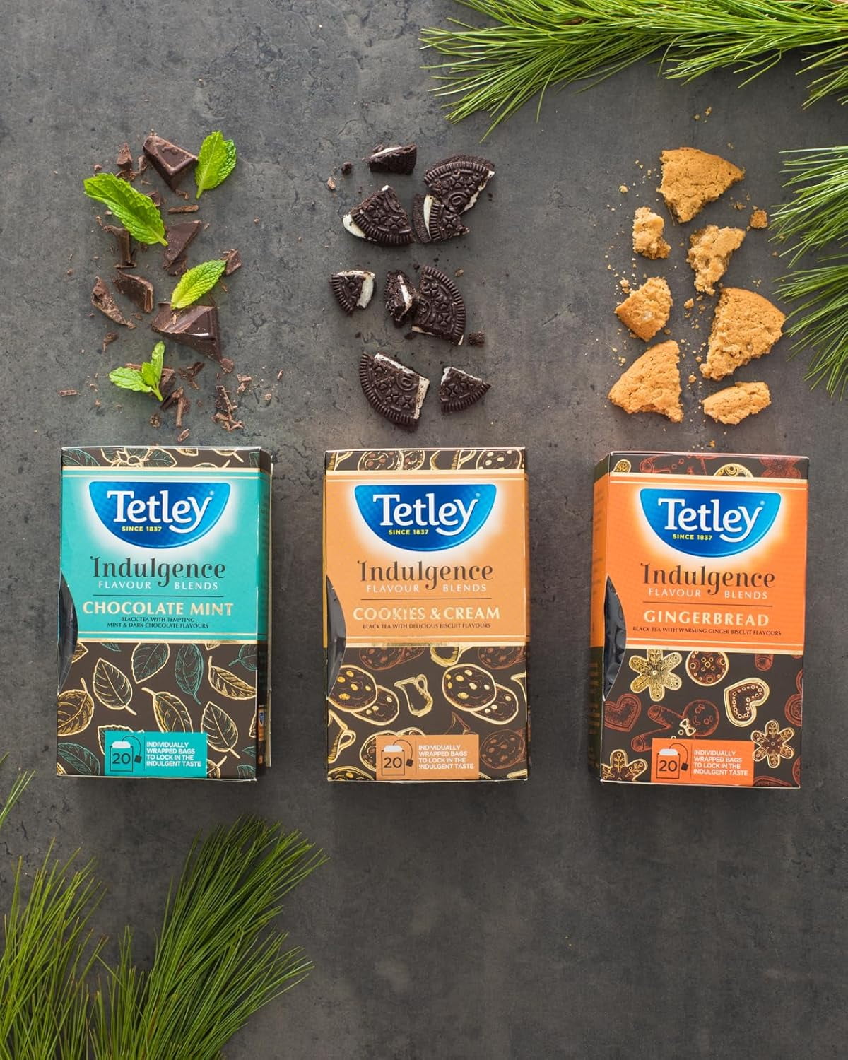 Tetley pain d'epice Tea 20ct Tetley pain d'epice tea