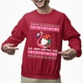 thumbnail image 2 of Christmas Sweatshirt, Flamingo Gnome Merry Christmas Sweatshirt, Unique Tropical Bird Holiday Sweatshirt, Flamingo Lover Gift for Women & Men, 2 of 5