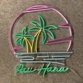thumbnail image 5 of Handmadetneonsign Tree And Sunset Neon Sign, Summer Holiday Wall Art Decor, Hotel Bedroom Wall Decor, 5 of 5