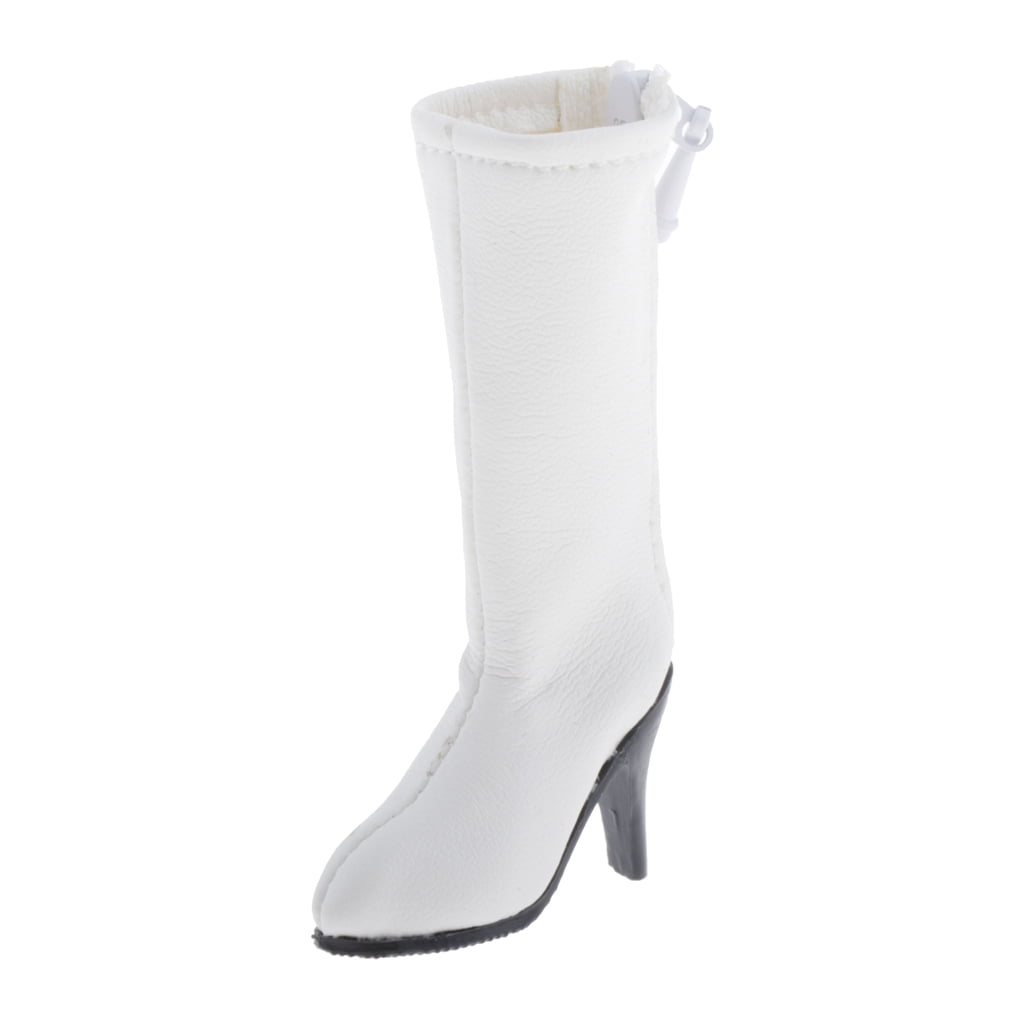 1/6 Mode Hidden Heel Chaussures Blanc Loisirs Vêtements pour bjd blythe doll Accs 