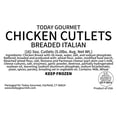 thumbnail image 3 of Today Gourmet Breaded Italian Chicken Cutlets - (16) 5oz. Cutlets, 3 of 9