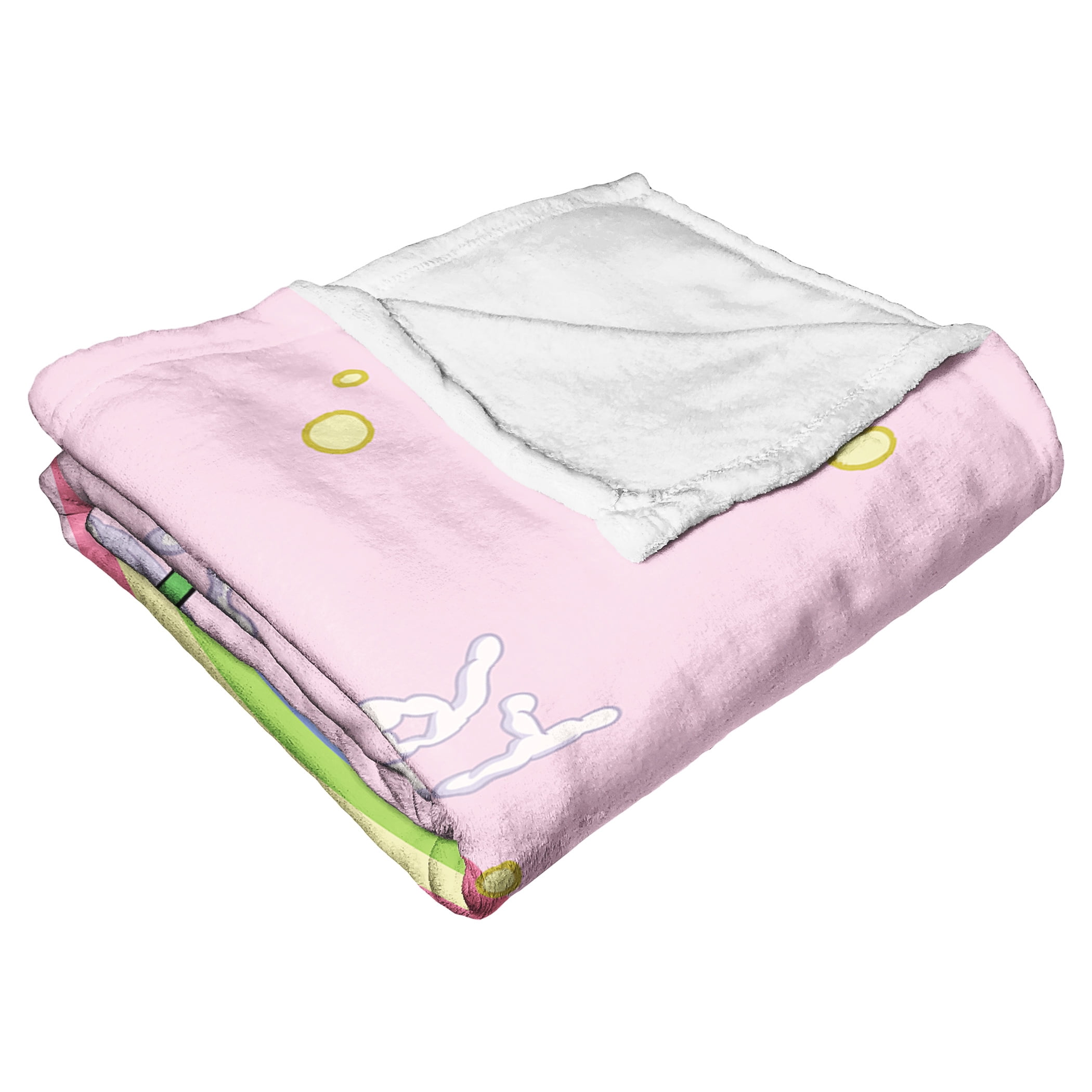 Adventure Time Candy People Unite Kids Silk Touch Throw Blanket