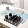 thumbnail image 4 of Red Switch Custom Knob Macro Keyboard Ergonomic USB Mini Keypad for Desktop PC Office Work, 4 of 7