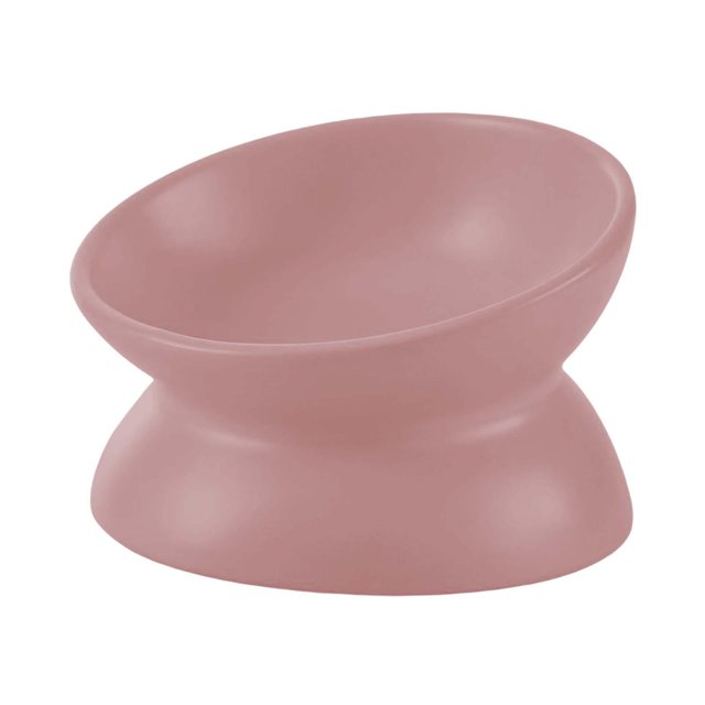 Cuenco de comida para gatos Yuyangstore Dispensador de agua para gatos de interior Rosa