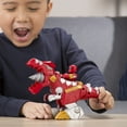 thumbnail image 3 of Playskool Heroes Power Rangers Red Ranger and T-Rex Zord 2-Pack Figures, 3 of 12