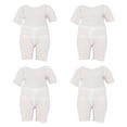 thumbnail image 1 of 4 piezas 1/12 muñecas camisa pantalones traje disfraz juego de simulación juguete niños regalos moda traje de manga corta, 1 of 9