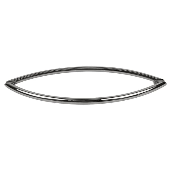 CRL CSH18X18CH Polished Chrome 18" Crescent Style Back-to-Back Towel Bars