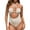D121/White, variant on Afdoent Women's One Piece Swimsuits Womens Solid Color Texture Hollow Hanging Neck Swimsuit 2026 Summer Swimwear