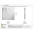 thumbnail image 2 of Ekena Millwork 19 5/8"W x 19 5/8"H Riverbank EnduraWall Decorative 3D Wall Panel (10-Pack for 26.75 Sq. Ft.), 2 of 12