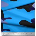 thumbnail image 3 of Soimoi Rayon Fabric Two Tone With White Camouflage Fabric Prints By Yard 56 Inch Wide, 3 of 3