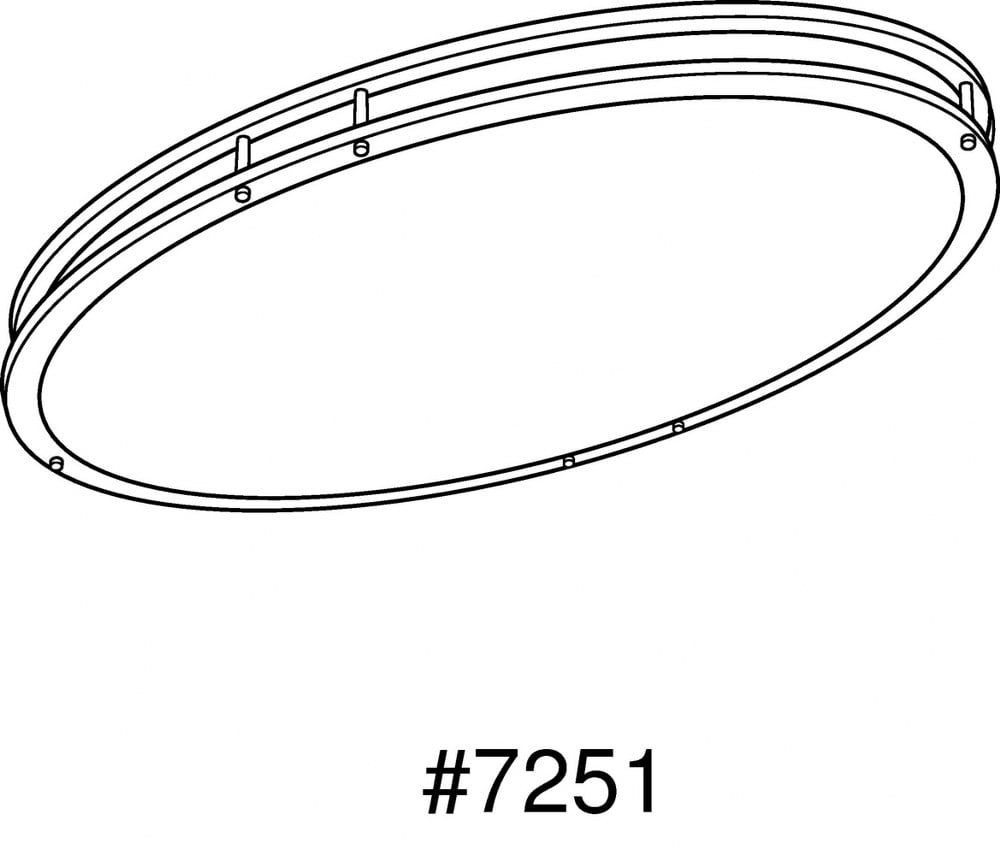 Progress Lighting - Two Light Surface Mount - Close-to-Ceiling - LED CTC COMM -
