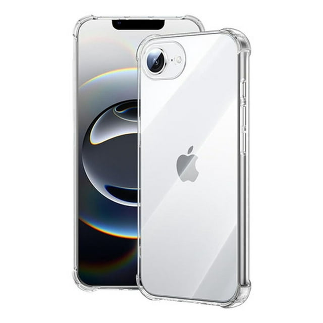Funda Para iPhone 16e 2025 Hard Shell Reforzada Ultra Ligera Transparente Hard Shell