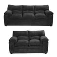 thumbnail image 1 of Sala 3-2 TRINITY Cosmo ( Sofá, Love Seat ) Gris Oscuro, 1 of 11