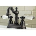 thumbnail image 2 of Kingston Brass KB1605WLL 4 in. Centerset Bathroom Faucet, Oil Rubbed Bronze, 2 of 4