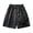 Black, variant on Mens Hiking Cargo Shorts Casual Shorts Summer Elastic Waist Loose Straight Leg Five Pants for Big Size