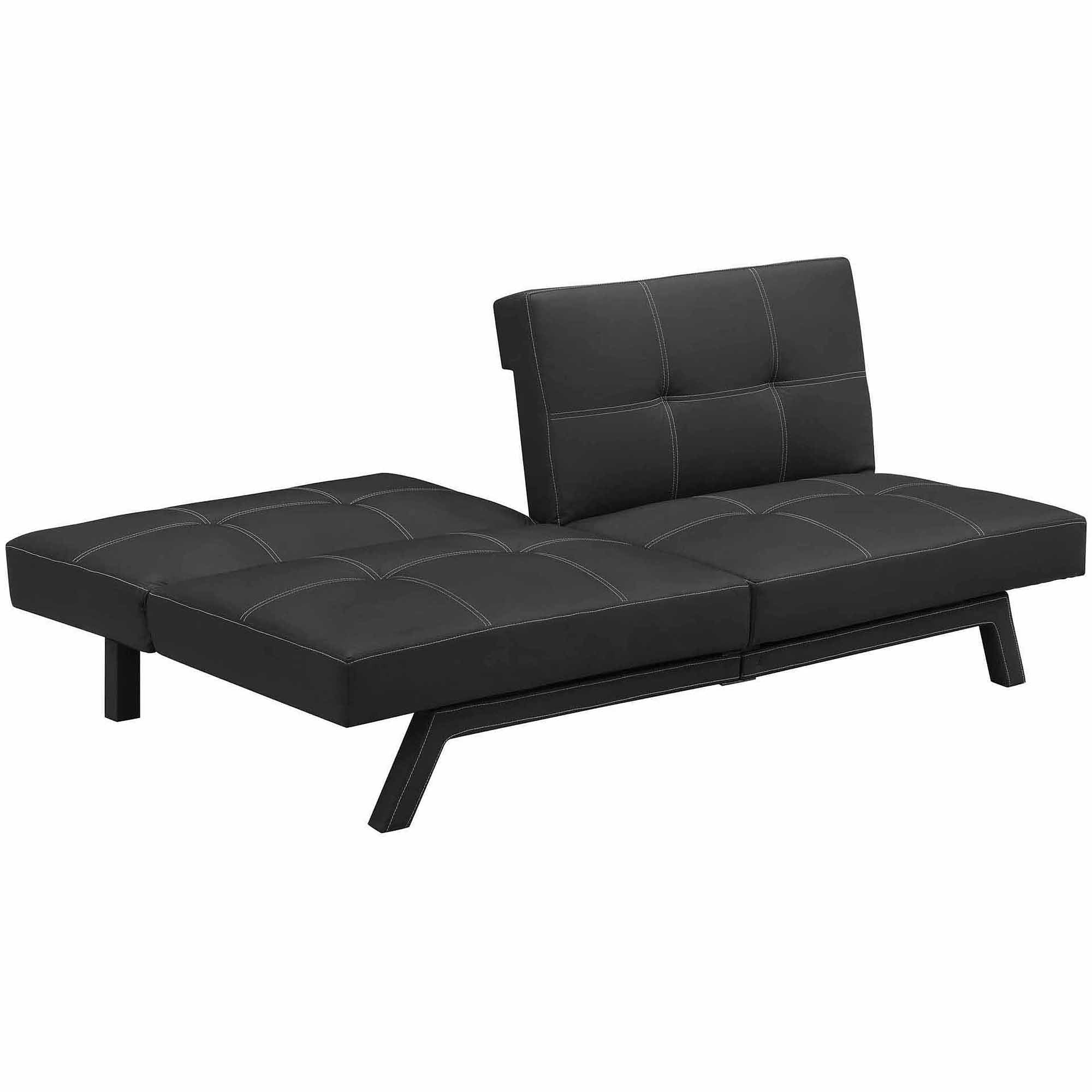 Delaney Split Back Futon Sofa Bed Multiple Colors Walmart