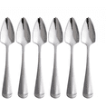 thumbnail image 1 of Grapefruit Spoon Set 6 Pieces Of Food Grade Stainless Steel Dessert Spoon Mirror Fruit Spoon, Serrated Grapefruit Tableware Tool, 1 of 5