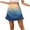 Dark Blue, variant on Skorts Skirts for Women,Mini Skirts for WomenSolid Linen Skirt Elastic High Waist with Pockets Maxi Length Dresses